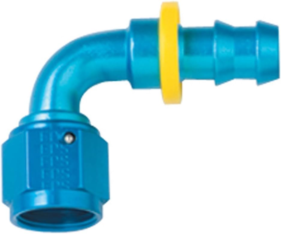 Fragola (209010) #10 90° Push Lock Hose Fitting