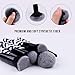 DUcare Makeup Brush Set (Black and White)