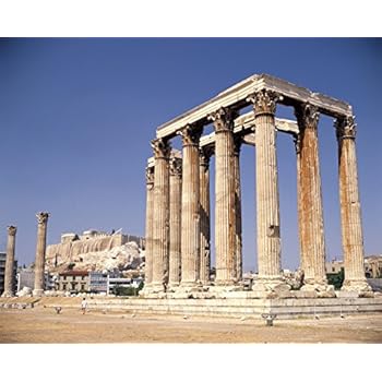 Amazon.com : AOFOTO 3x5ft Greece Parthenon Temple