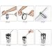 Stainless Steel Straws Reusable Drinking Straws 50 Pack Drinking Straws Ecofriendly 10.5 Inch Long Metal Straws