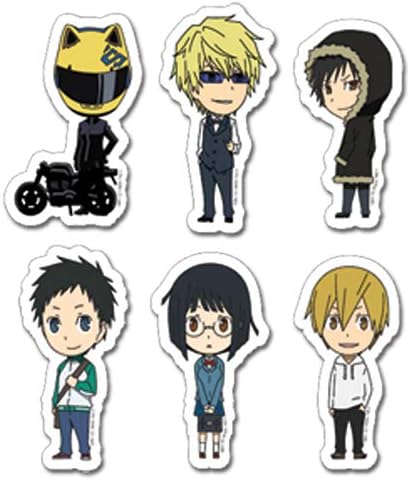 Amazon デュラララ キャラクター ステッカーセット グッズ アニメ 萌えグッズ 通販