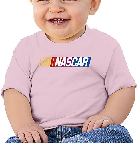 Sokie NASCAR Logo Unisex Baby Toddler Shirts Pink