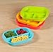 Kinderville® Divided Plate - 100% SILICONE Divided Plate for Kids, Children, Babies, Toddlers, BPA Free, DIVIDED PLATE (Dishwasher Safe)