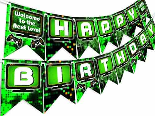 Party Supplies Construction Vehicle Happy Birthday Banner Farm