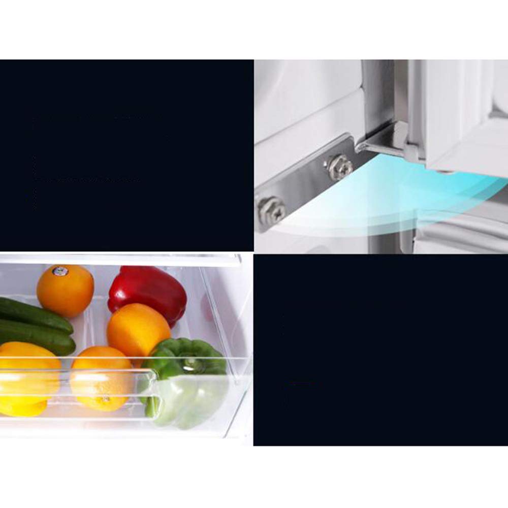 MYYQ Refrigerador pequeño de Doble Puerta para el hogar, Ahorro de ...