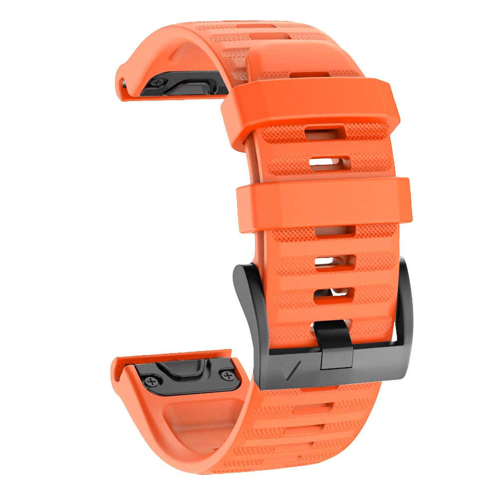 ISABAKE Watch Strap for Fenix 7X / Fenix 6X / Fenix 5X, 26mm QuickFit Replacement Band for Garmin Enduro, Fenix 3, Tactix Bravo
