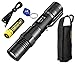 Nitecore MH10 1000 Lumens Rechargeable LED Flashlight w/Battery, Holster and Lumen Tactical Keychain Light