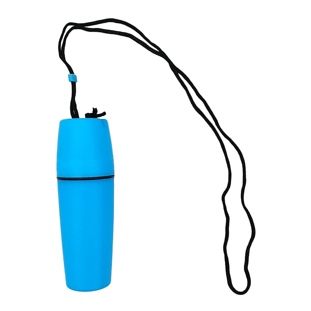 Scuba Diving Kayak Waterproof Dry Container Bottle Capsule Holder Storage - Blue