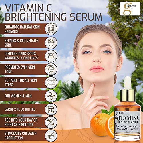 Neogold Vitamin C Face Serum Dark Spot Facial Serum Skin Care Booster