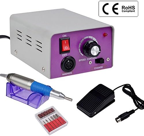 Professional Electric Nail Drill Machine Manicure Kits File Drill Bits Sanding Band Accessory Nail Salon Nail Art Tools for Acrylic Manicure Pedicure