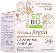 Crème De Jour Anti-âge So'Bio étic Précieux Argan - Fabriquée En France, Neuf