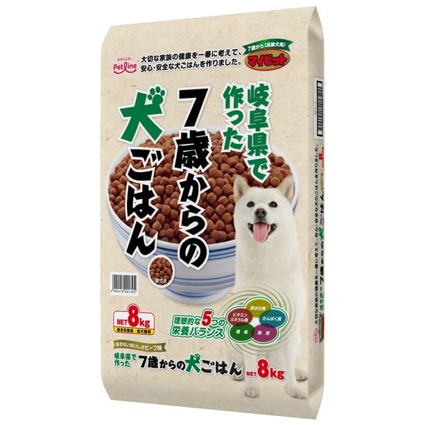マイビット ドッグフード 高齢犬用 8kgの商品画像