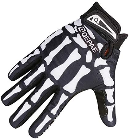 Amazon.com: CROSSFINGERS Skeleton Gloves with Touchscreen and Warm