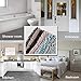 FRESHMINT Chenille Bath Rugs Extra Soft Fluffy and Absorbent Microfiber Shag Rug, Non-Slip Runner Carpet for Tub Bathroom Shower Mat, Machine-Washable Durable Thick Area Rugs (16.5