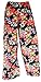 ZJ Clothes Ladies Plus Size Floral Print Palazzo Trousers Womens Summer Wide Leg Pants