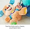 Fisher-Price Laugh & Learn Smart Stages Puppy - UK English Edition, infant plush toy with music, lights and learning…
