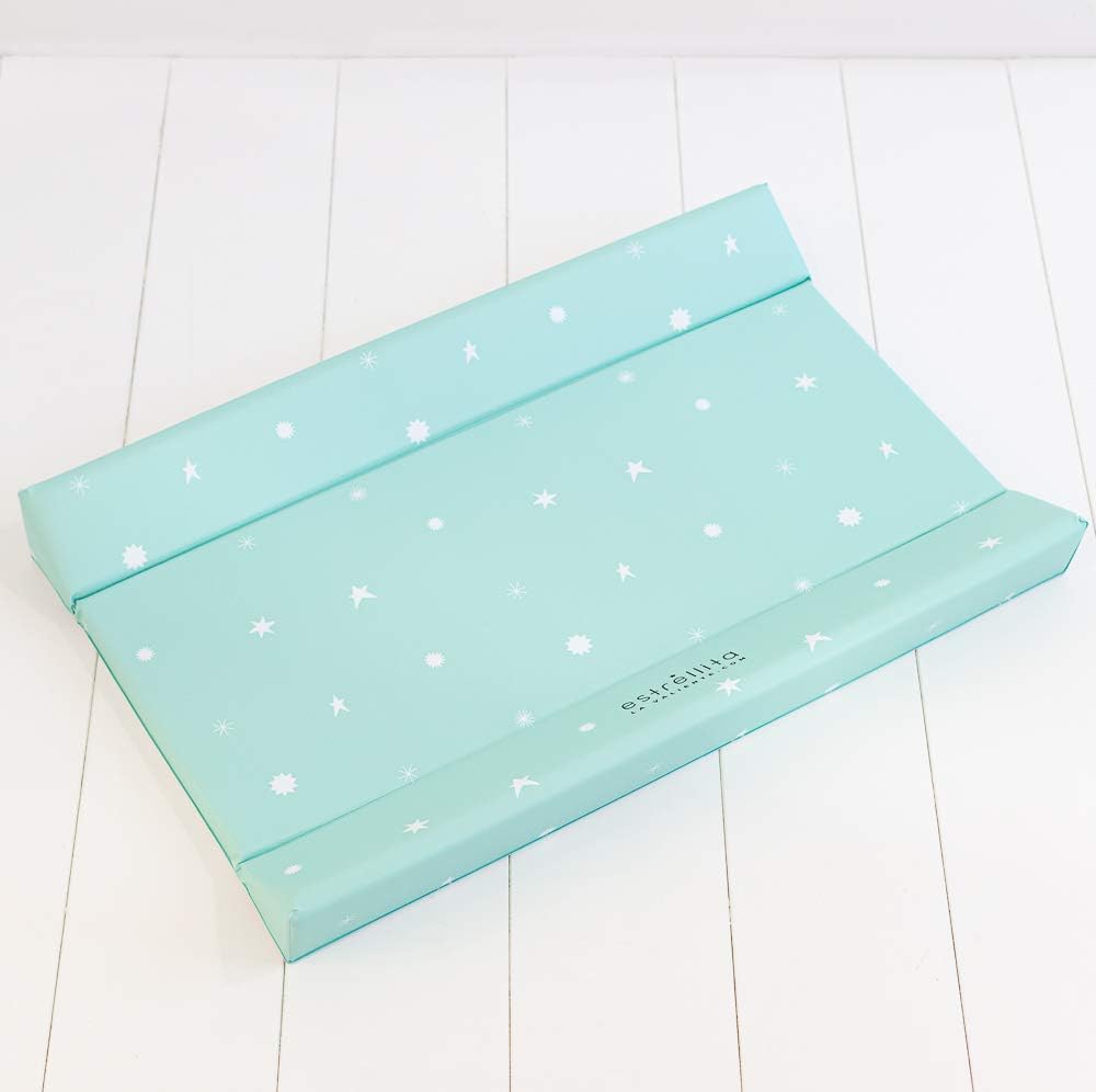 mint green changing mat