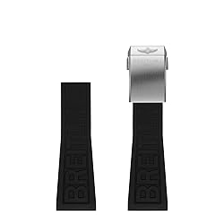 AEMALL for Breitling Watchbands 22mm 24mm Rubber