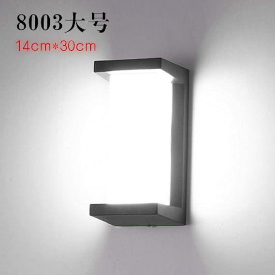 MBLYW LED Aplique de pared Lámpara de pared Exterior Impermeable LED