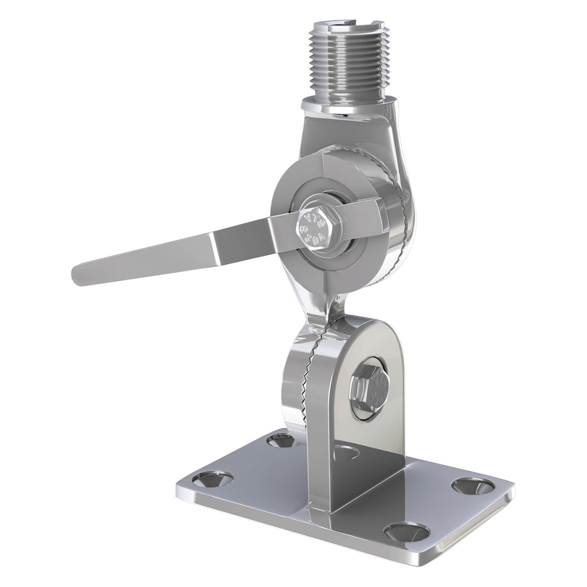 Shakespeare Ratchet mount Shakespeare 4187-BX Ratchet mount, stainless steel w/handle,