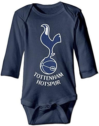 Fengziya Baby's Tottenham Hotspur Football Club Hanging Bodysuit Long Sleeve