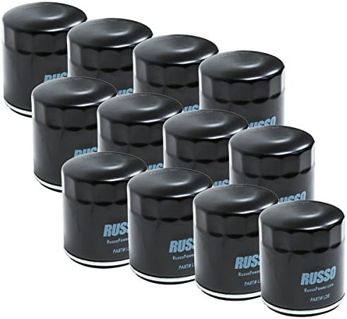 12 Pack Oil Filters for Bad Boy 063-1060-00 063-2010-00 063-5400-00 Ariens 08597500 20715100 Bobcat 6513601 6652366 Case C26191 CAT 220-1523 9Y4493