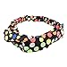 Weixinbuy Women's Floral Print Twist Knot Elastic Wrap Headbands