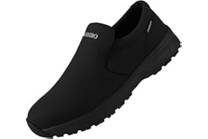 AEHAO Mens Non Slip Work Shoes Slip On Waterproof for Kitchen Chef Food Service Shoe Slip Resistant Comfort Restaurant Shoes for Men Hospital Walking Casual Sneakers