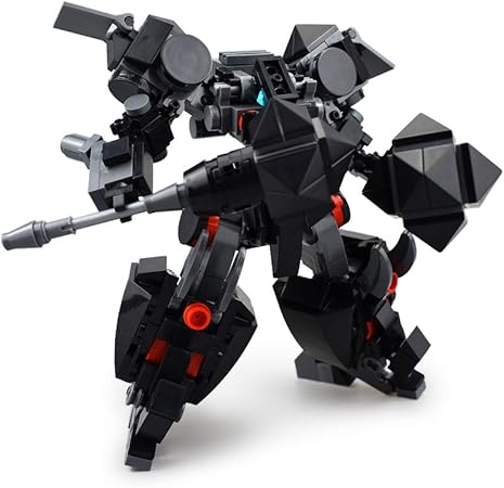 Amazon Letmay オリジナルシリーズ ダークパワー Mocフレーム メカビルディングブロック ロボット 353パーツ ブロック おもちゃ
