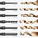 Wand Curling Iron, [Updated]6-in-1 Hair Curling Wand Set Temperature Control SKM Loose Curls Maker Tourmaline Ceramic Barrels for All Types of Hair with Glove and Box
