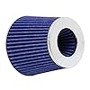 K&N Filters RG-1001BL-L Auto en Motorfiets Universele Filter, Chroom