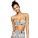 Walant Women's Halter Geometric Print High Waisted Swimsuit Bathing Suits Bikini,Style 1,X-Large