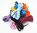 Saliency Flat Shoelaces for Sports Shoes Boots Sneakers Skates 12 pairs (Assorted Colors)