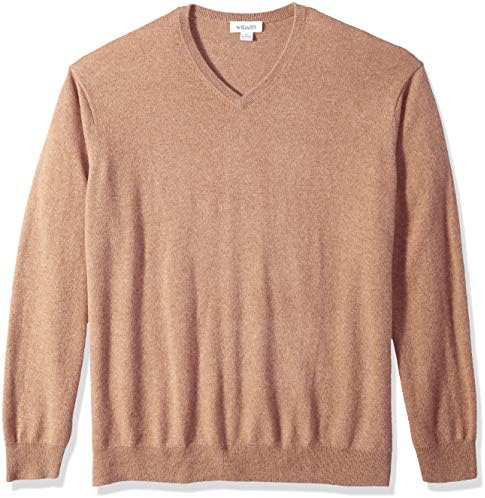 Williams Cashmere Men's 100% V Neck Pullover Sweater