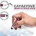 10 Pcs Mini Stylus Set Aqua Blue/Black/Red/Pink/Purple Stylus/styli Touch Screen Cellphone Tablet Pen for iPhone 4G 3G 3GS iPod Touch iPad 2 3 SONY PLAYSTATION PSP PS VITA Motorola Xoom, Samsung Galaxy, BlackBerry Playbook AMM0101US, Barnes and Noble Nook Color, Droid Bionic