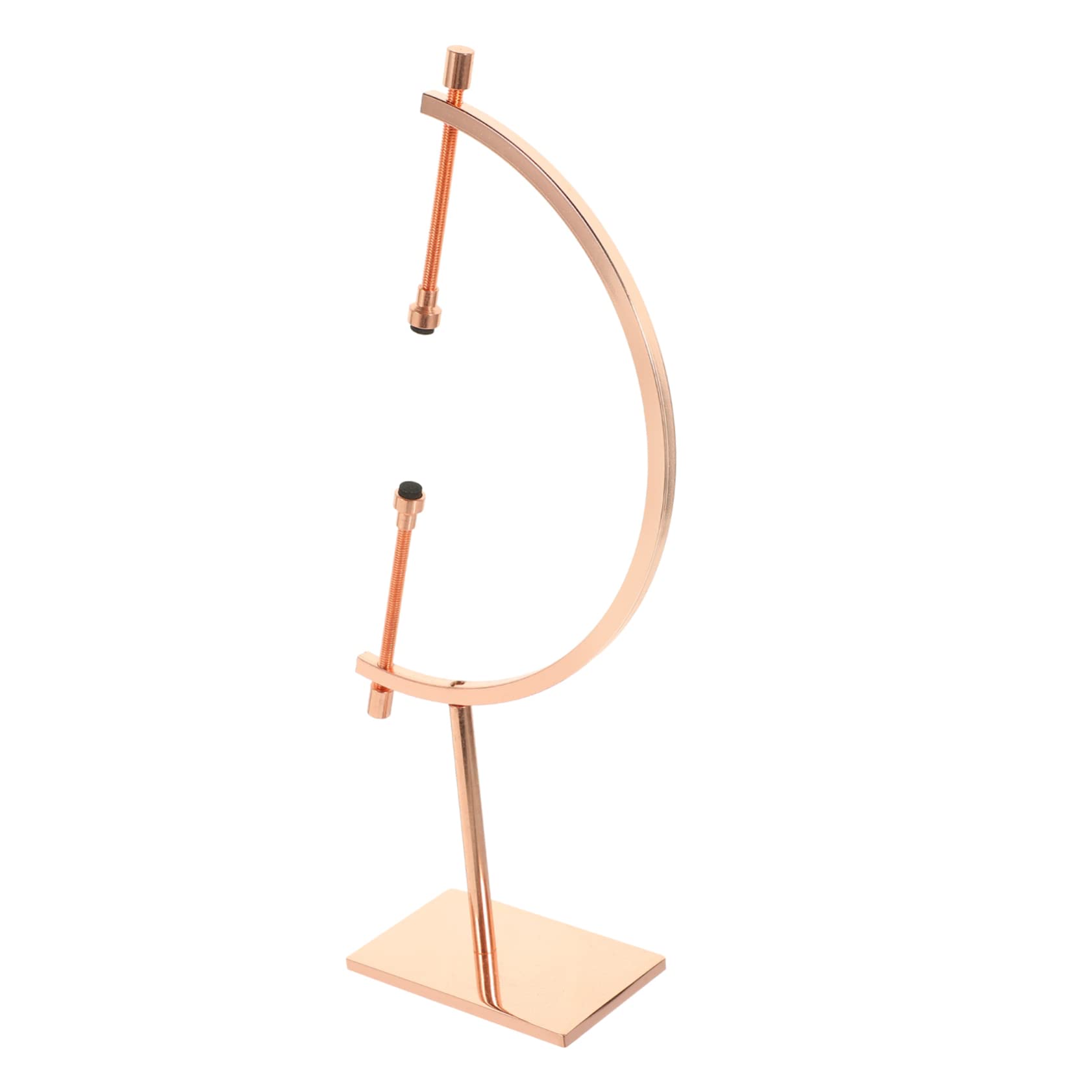 CHILDWEET Crystal Ball Display Stand Household Decor Display Shelf Metal Sphere Holder Stand