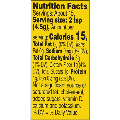 DASH SALT-FREE TACO SEASONING BLEND, 2.5 OUNCE
