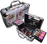 BR Carry All Trunk Train Case Make Up Set Artist Design (Artistic)