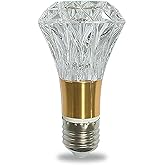 E26 LED Bulb 5W,85-265V 3000K Warm Light Edison Screw Light,Decorative Atmosphere Lamp for Home/Restaurant, E26 Base Imitation crystal Style Bulb, Professional Decorative Lights (1 Count E26-B009)