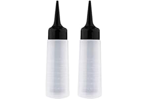 Yebeauty Hair Color Applicator Bottle, 2 Pack Hair Color Squeeze Bottle 150ml/5 Ounce with Angled Tip
