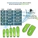 Fittest Pro Plantar Fasciitis Orthotic Insoles Full & 3/4 Length Shoe Sole Inserts for Men and Women Looking for Foot and Heel Pain Relief - Small Green