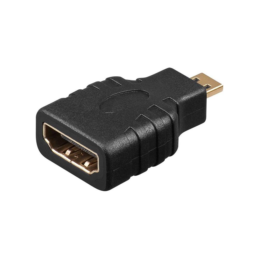 Goobay 68842 HDMI Adapter, Gold-Plated