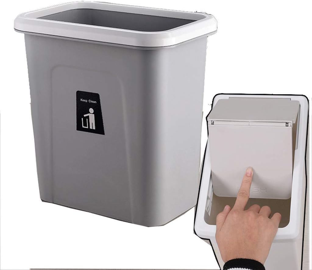 Papeleras Cubo de Basura de plástico Contenedores de Cocina Colgando