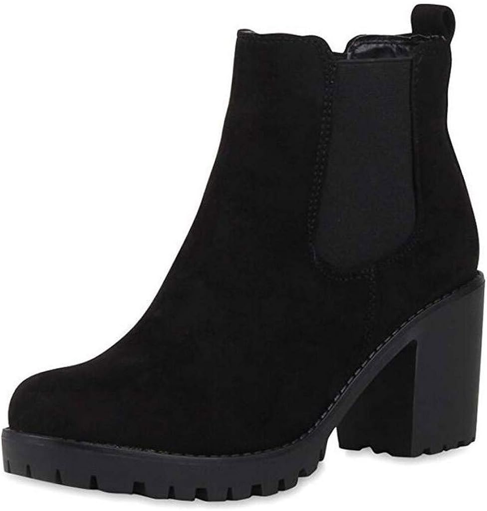 womens block heel ankle boots uk