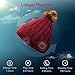 Onesiall Bluetooth Beanie Hat Headphones [Upgraded], Bluetooth 4.2 Headset Winter Music Hat Knit Cap with Stereo Speaker, Microphone, Hand-Free Compatible with Cellphone