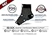 SB SOX Plantar Fasciitis Relief Socks – Ankle Brace Compression Sleeve – Arch Support for Foot Pain, Swelling, Heel Spurs – Foot Brace for Achilles Tendonitis Relief, Injury Recovery (Black, Small)