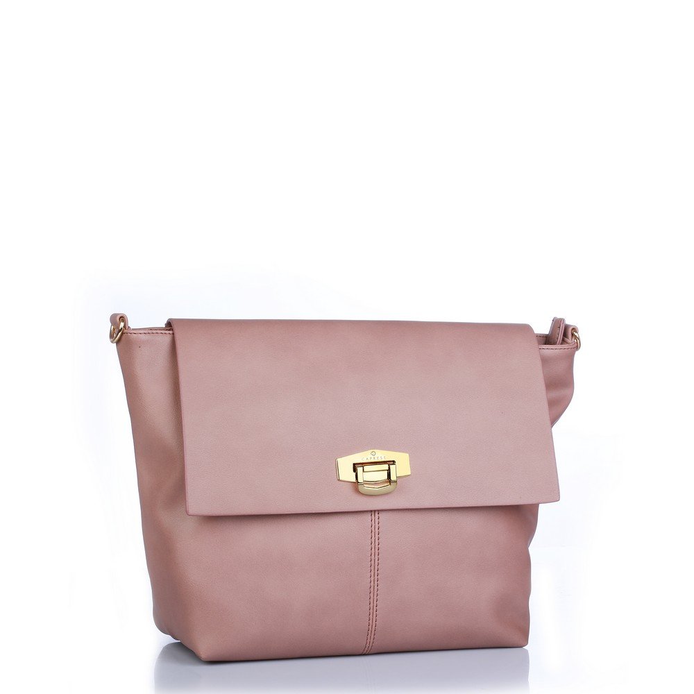 caprese bonnie women's satchel (mauve)