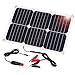 SUAOKI 12V Solar Car Battery Charger, 18W Trickle Solar Panel Charger, Portable and Waterproof Solar Battery Maintainer, Suitable for Motorcycle RV Boat Marine Snowmobile Tractor ATV Marine Trailer