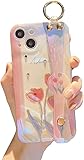 Lastma for iPhone 15 Plus Case Cute with Wrist