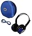 1 Kid Sized Wireless Infrared Car DVD IR Automotive Colored Adjustable 2 Channel Headphones with Case and 3.5mm Auxiliary Cord. Note: Will Not Work on 2017+ GM's or Pacifica